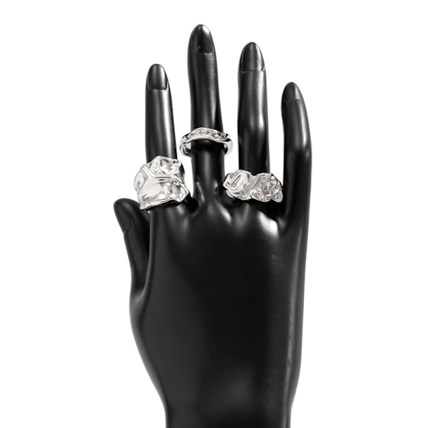 Öppen manschett Irregular Lava Armband 6 6 6
