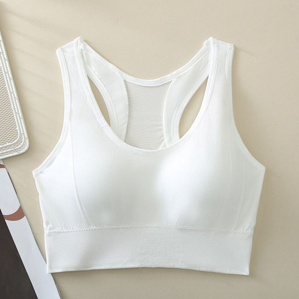 Sportsundertøy Fitness Vest WHITE M White M