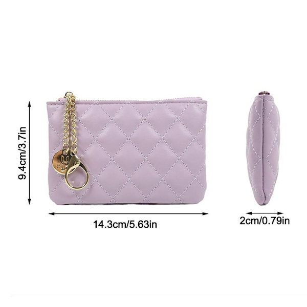 Mini myntpåse Litet kortpaket LJUSBLÅ Light Blue