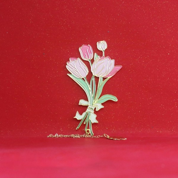Kukka Kirjanmerkki Kirjanmerkit 04-TULIPP 04-TULIP 04-Tulip