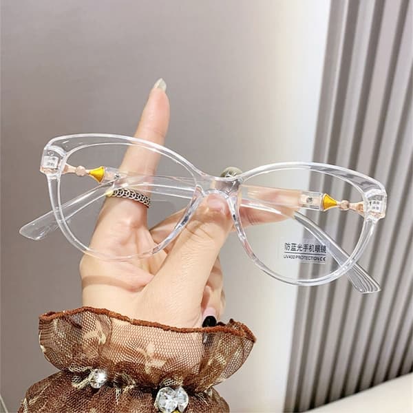 Anti-UV Blåt Lys Briller Computer Briller TRANSPARENT transparent