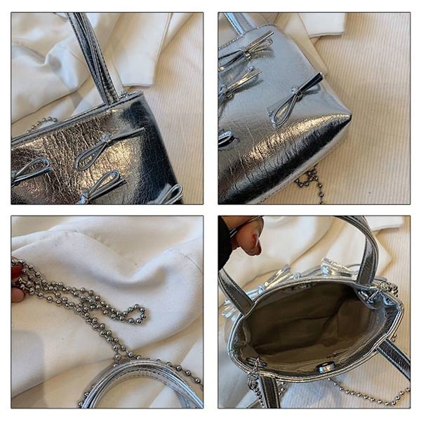 Crossbody Laukut Olkalaukut Käsilaukut silver