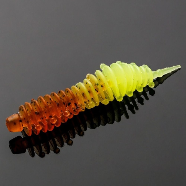 Mjuka fiskedrag 3-ledade Soft Lure 10PCSC- 5CM 1,27G C- 5CM 10pcsC- 5cm 1.27g