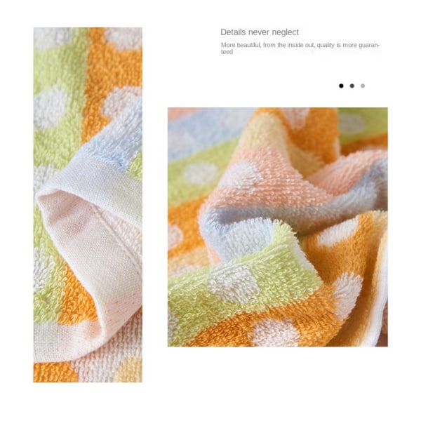 Børnehåndklæde Badehåndklæde ORANGE Orange