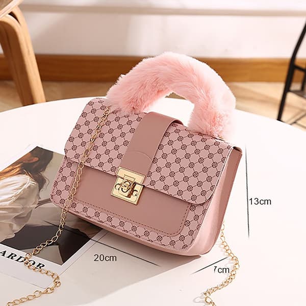 Axelväska Handväska ROSA pink