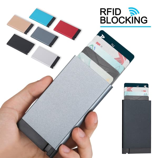 Luottokorttikotelo RFID-korttikotelo PUNAINEN Red