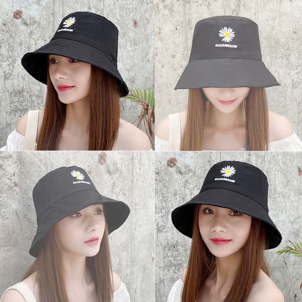 Bucket Hats Strandhatt SVART black