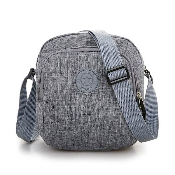 Crossbody-väska Axelväska GRÅ 1 1 grey 1-1