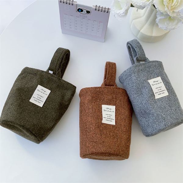 Handväska Bucket Bag GRÅ Gray