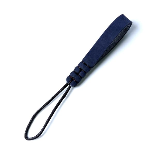 Auton avaimenperä lehmännahkaa avainlenkki SININEN Blue