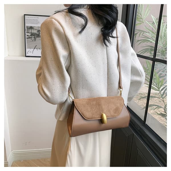 Skulderveske Messengerbag BRUN Brown