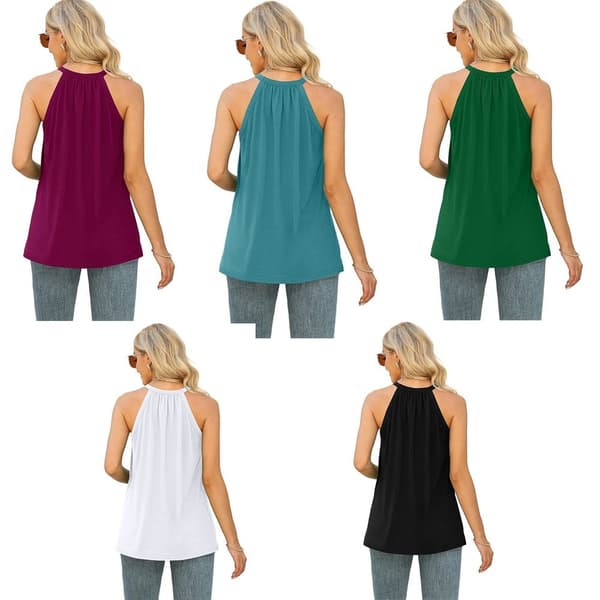 Ærmeløs Tanktop HVID M White M