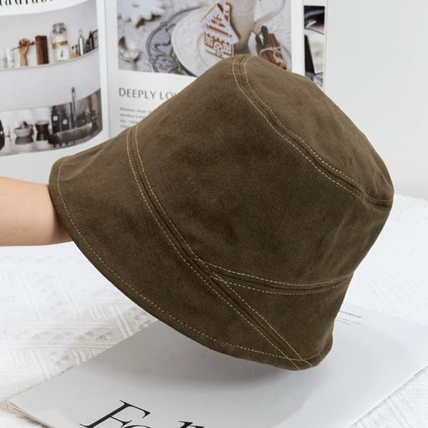 Bomuld Bucket Hatte Kvinder Sommerhat 2 2 2