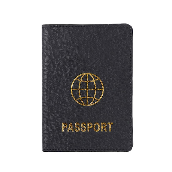 RFID Passport Cove Passport Protector 02-SVART 02-SVART 02-Black
