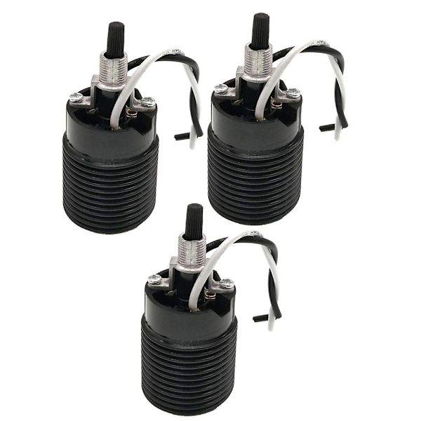 E26 Bakelite Fixture Socket Kierre lamppukanta kytkimellä 1pc