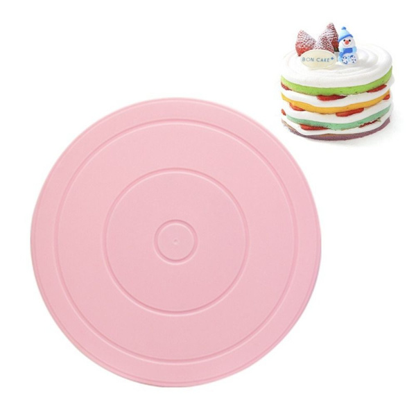 Cake Rotary Bord Mini Fondant Cake Turntable BLÅ blue