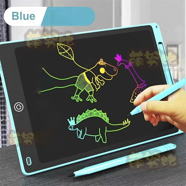 Färgritning Skrivblock Lcd Ritplatta BLÅ blue