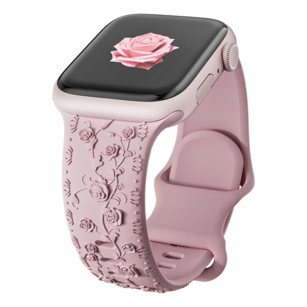 Apple Watch -ranneke Silikoninen ranneke PINK 42/44/45MM PINK pink 42/44/45mm