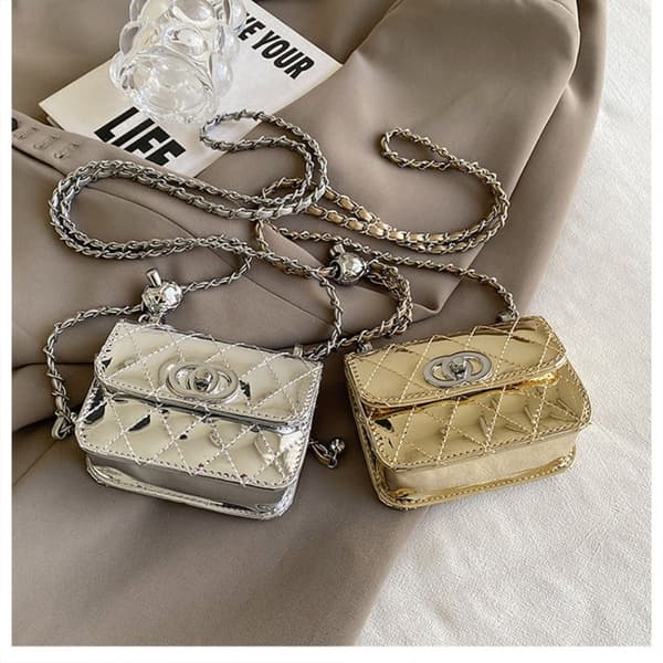 Crossbody-veske Håndveske SØLV Silver