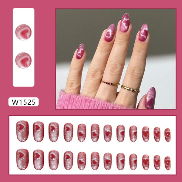 Falska naglar Fake Nials W1522 W1522 W1522