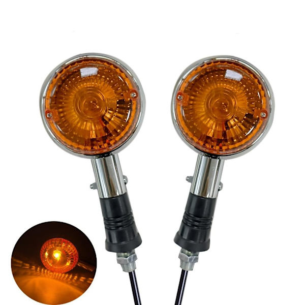 1 par universelle blinklys Motorcykel blinklys LED-blink