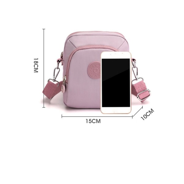 Trykt Crossbody Bag Mobiltelefonveske 3 3 3