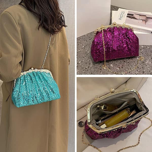 Aftonväska Crossbody Axelväskor ROSA PINK
