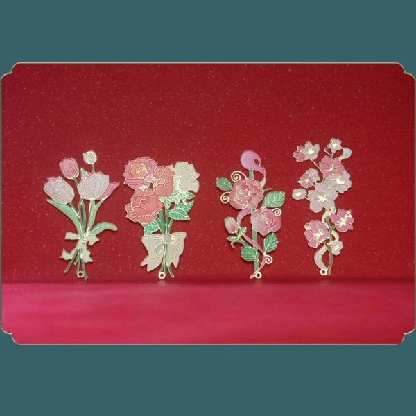 Kukka Kirjanmerkki Kirjanmerkit 04-TULIPP 04-TULIP 04-Tulip