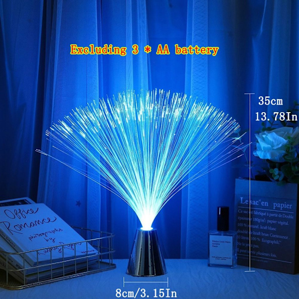 Fiberoptisk lampe LED-lys B B B