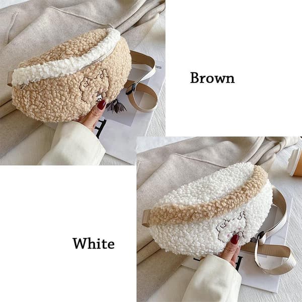 Ull Skulderveske KHAKI Khaki