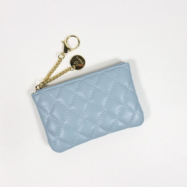 Mini Kolikkolaukku Pieni korttipakkaus VAALEAN SININEN Light Blue