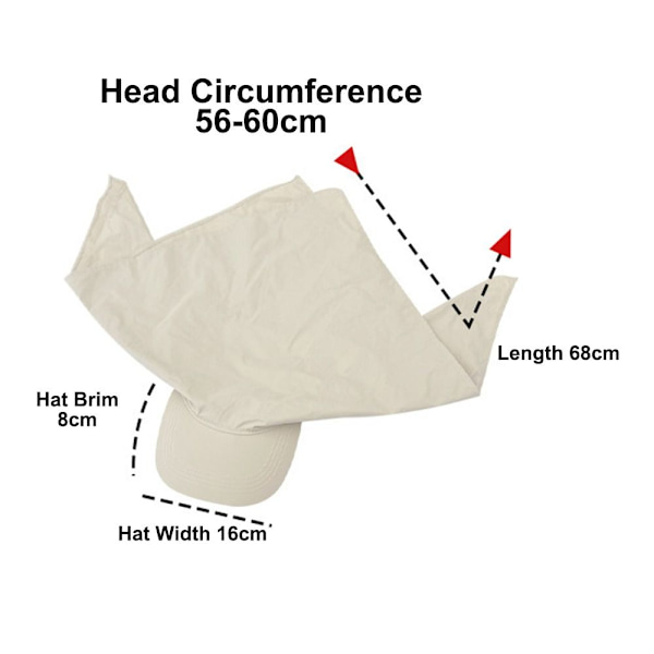 Aurinkohattu Quick Drying Hat BEIGE beige