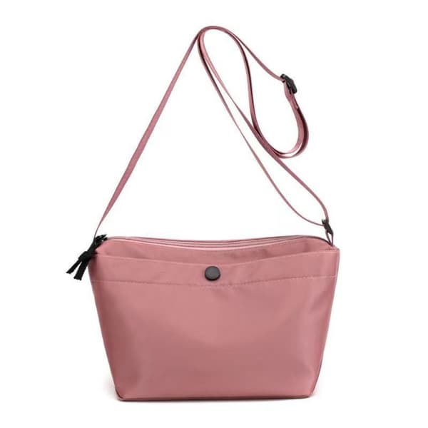 Axelremsväska Nylon Vardagsväskor ROSA pink
