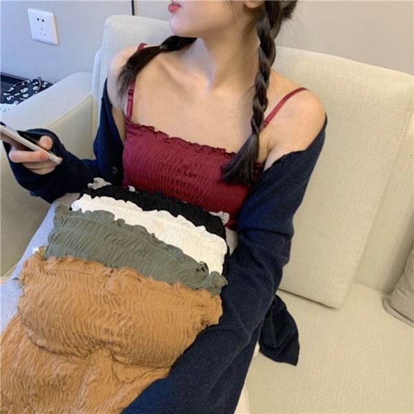 Stropløs Tube Top Sexet Slynge GUL yellow