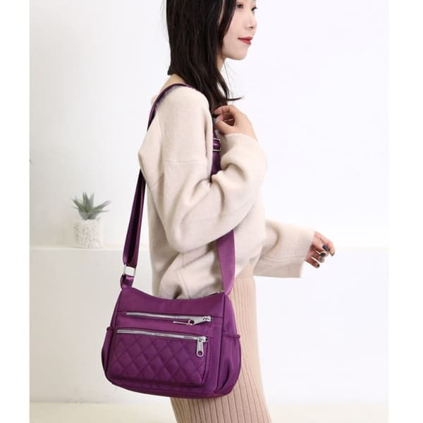 Crossbody taske skuldertaske SORT L black L