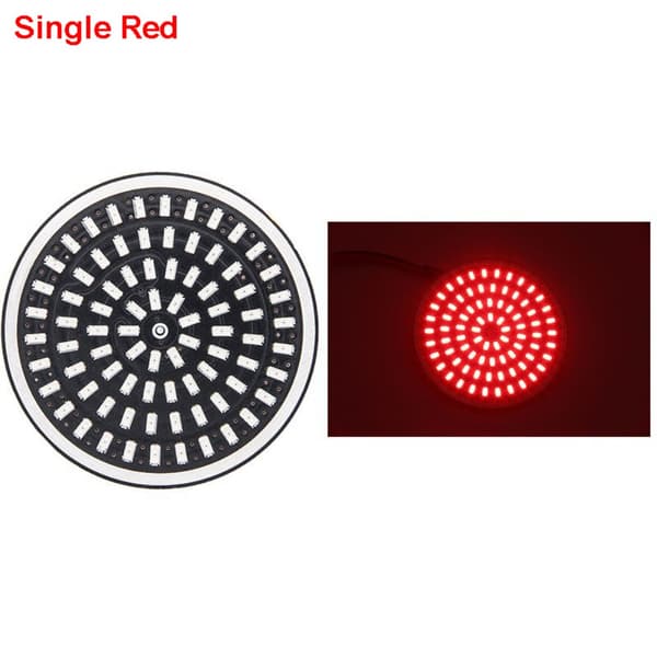 2 stk. Blinklysindikatorlys RØD Red