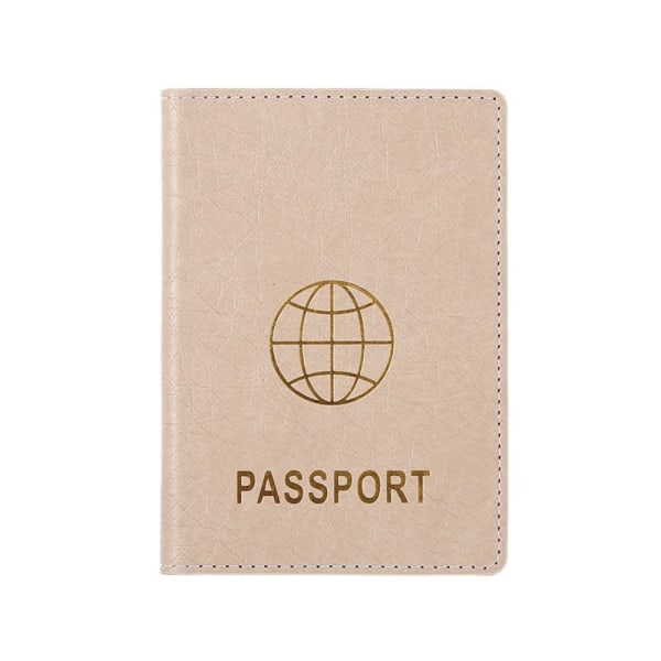 RFID Passport Cove Passport Protector 01-BEIGE 01-BEIGE 01-Beige