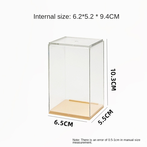 Förvaringsbox Docka Display Box PINK S pink S