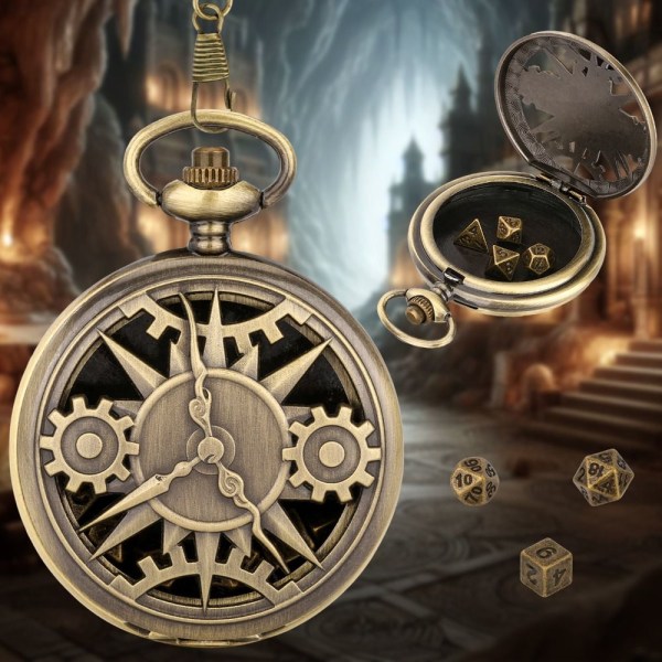 Pocket Watch Case Spill Terning D-1 D-1 D-1