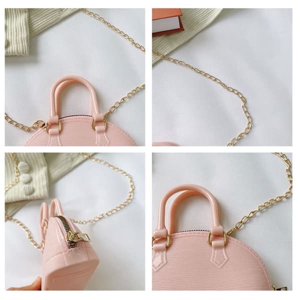 Mini Shell Crossbody Väska Underarmsväska 9 9 9