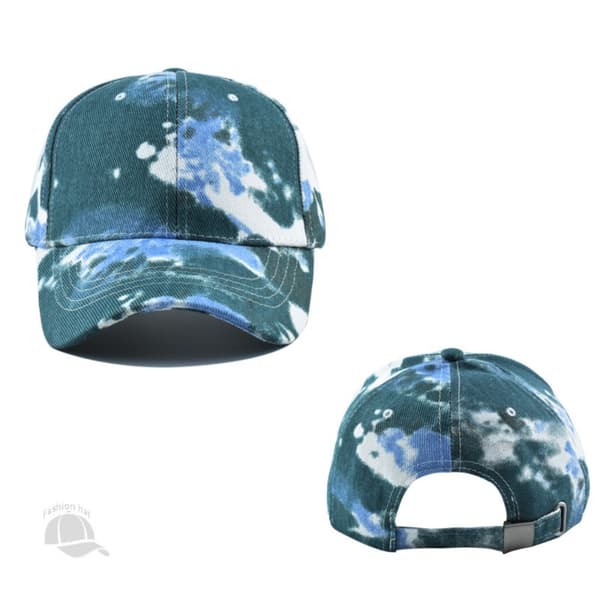 Baseballcaps Batikkfarget Solhatt ROSA Pink
