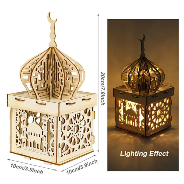 Eid Mubarak LED-lys STIL 3 STIL 3
