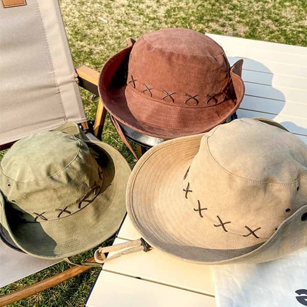 Fiskehatt Vandringshatt BEIGE beige