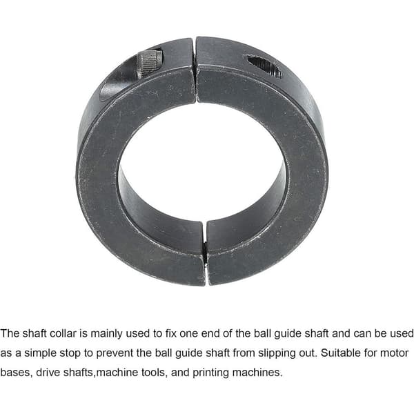 Akselklemmer Dobbeltdelt Klemmekrage 0,59 TOMMER (15 MM) 0,59 0.59 Inch(15mm)