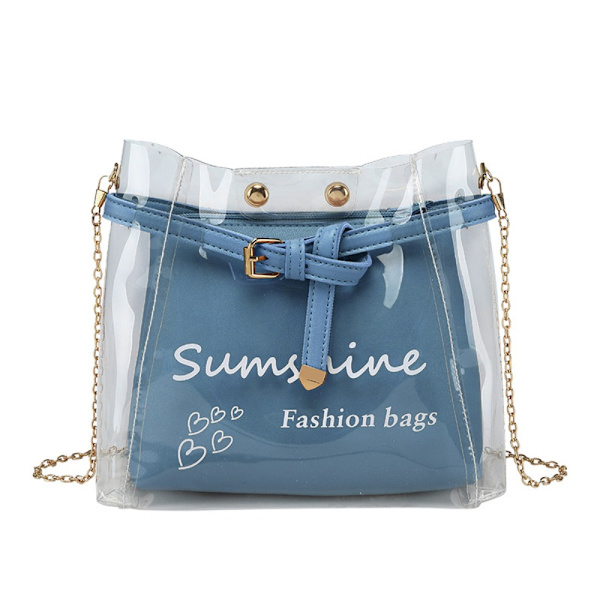 2 i 1 axelväskor Jelly Bag GUL yellow