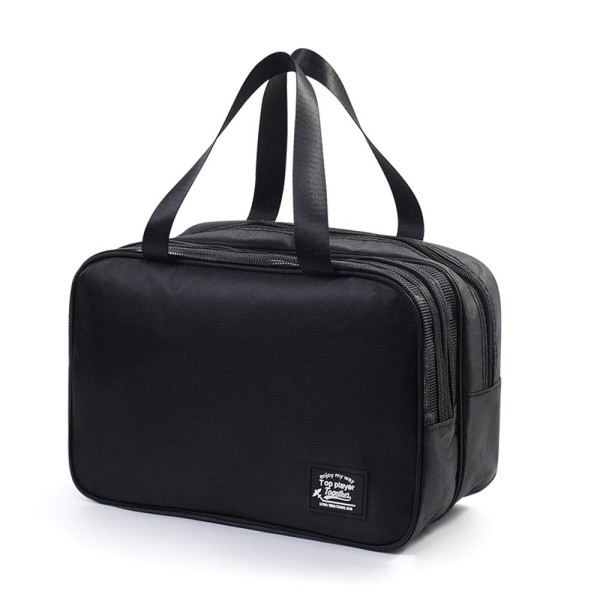 Badeoppbevaringsveske Toalettveske SORT Black
