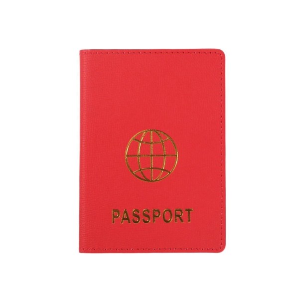 RFID Passport Cove Passport Protector 02-RED 02-RED 02-Red