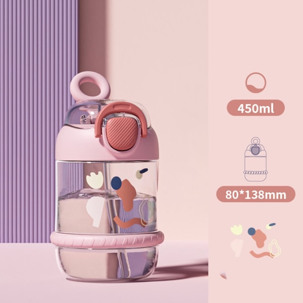 Vattenflaska för barn Dricksflaska ROSA S Pink S