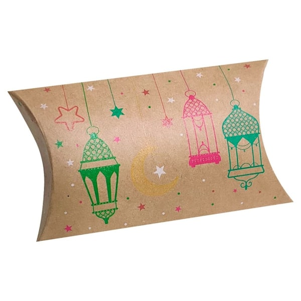 12 st EID Mubarak presentförpackning Godispåsar STIL 7 STIL 7 Style 7