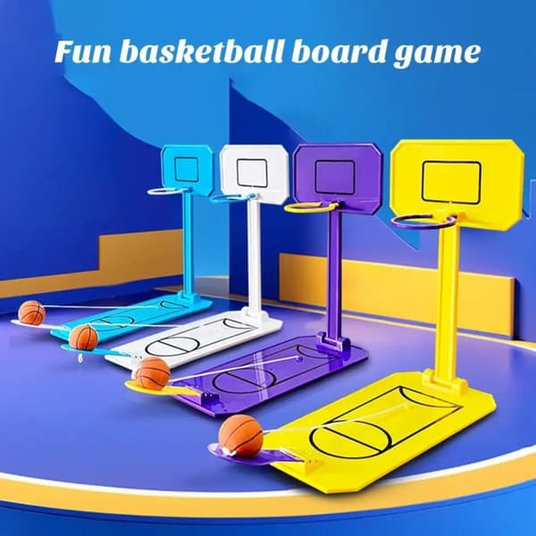 Bordsbasketspel Stress Relief Leksak GUL yellow